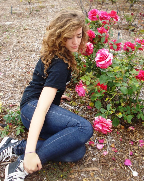 Female model photo shoot of Jessica Munson in Botanical Gardens