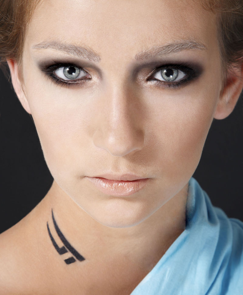 Female model photo shoot of STEL Make-up by Maxime Bocken in Toronto