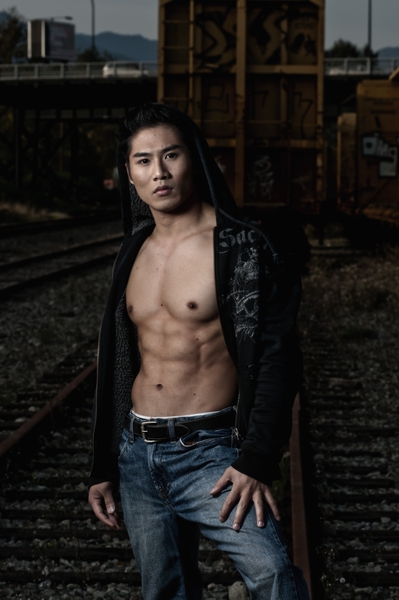 Male model photo shoot of Phil Trieu in Vancouver, BC