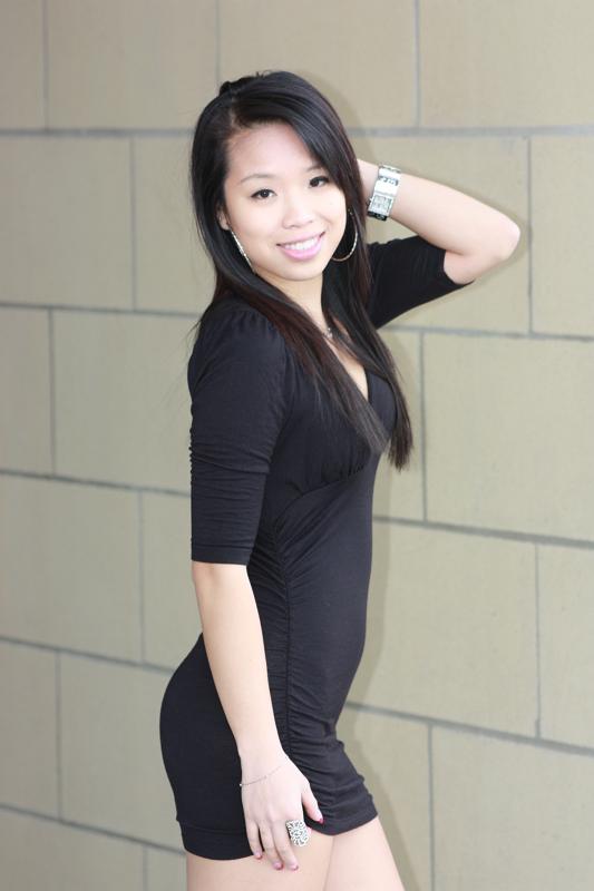 Female model photo shoot of Theresa Nguyen by Free Lance Photographer