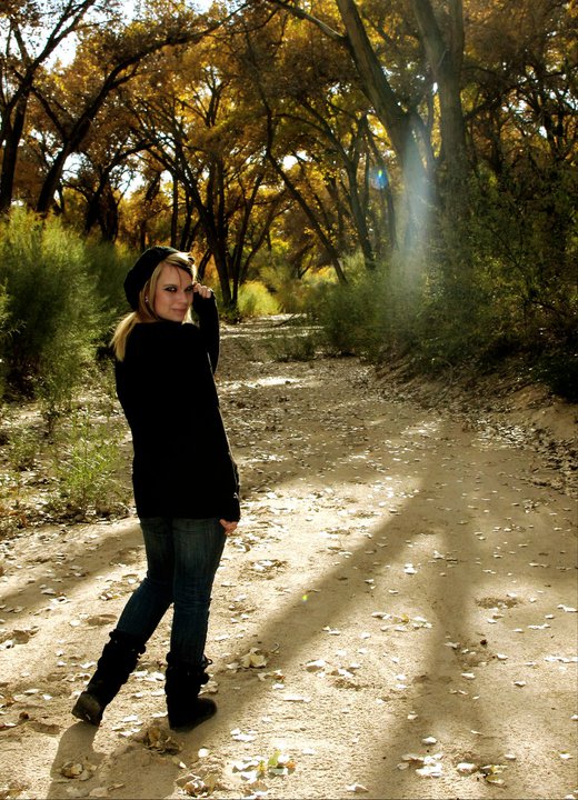 Female model photo shoot of Rachel  Leigh in Bosque, Albuquerque, NM