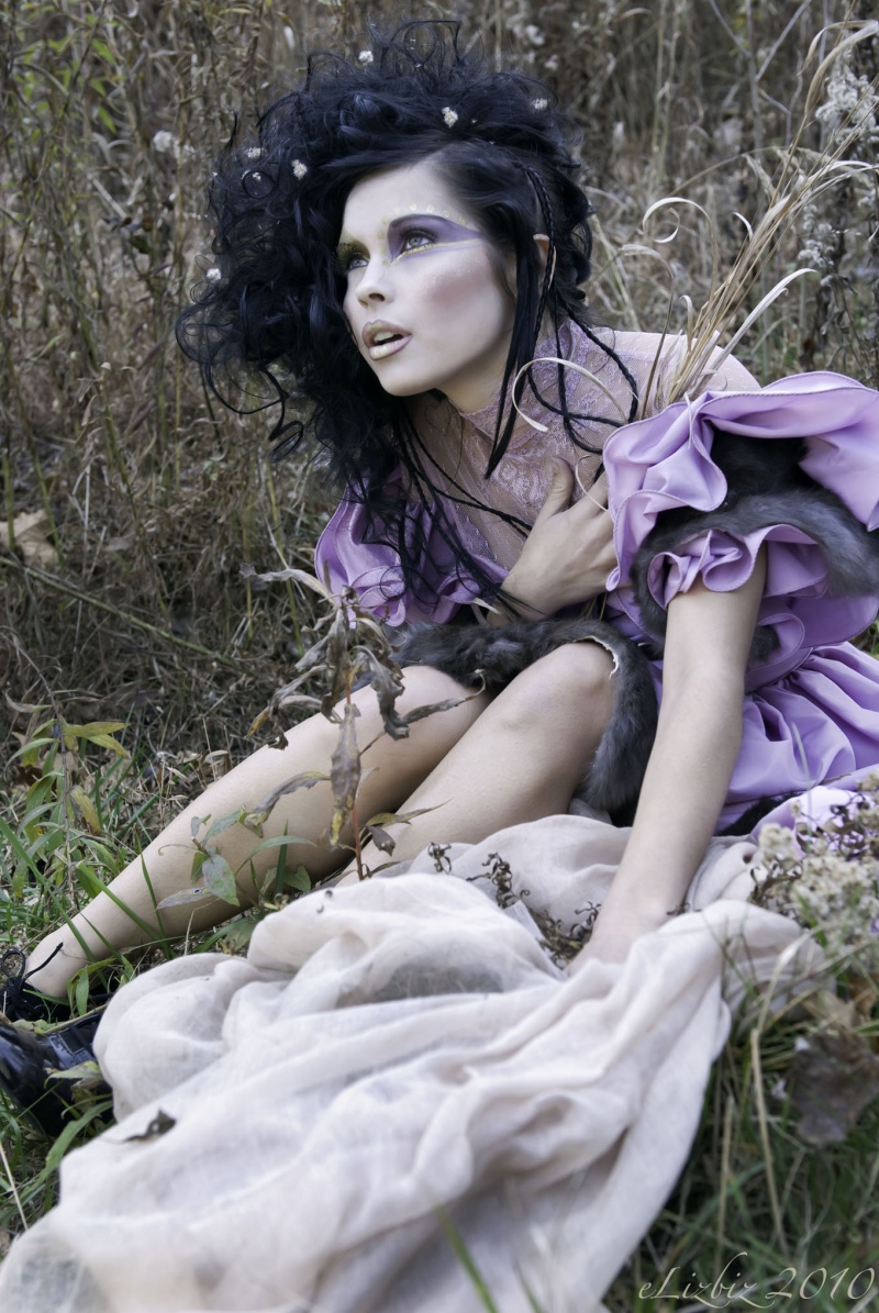 Female model photo shoot of Elizabeth Kross in huntingdon valley, pa, wardrobe styled by Belle_Morte