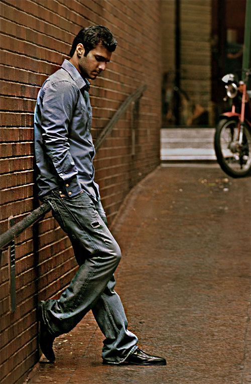 Male model photo shoot of WALEED ALI in New York