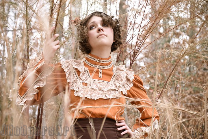 Female model photo shoot of Genevieve Nouveau by Justin Rodgers, wardrobe styled by Empress Mess
