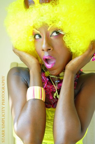 Female model photo shoot of KIRAkouture by Pye Yow in Rosedale, New York, makeup by Vicki Starr