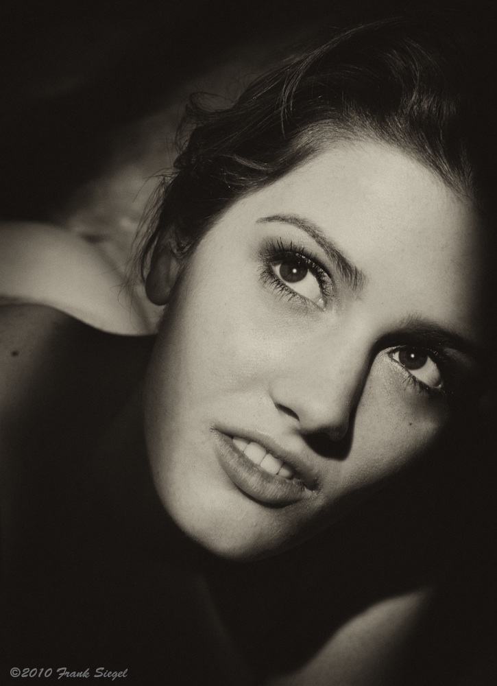 Female model photo shoot of Kris KK by Frank Siegel