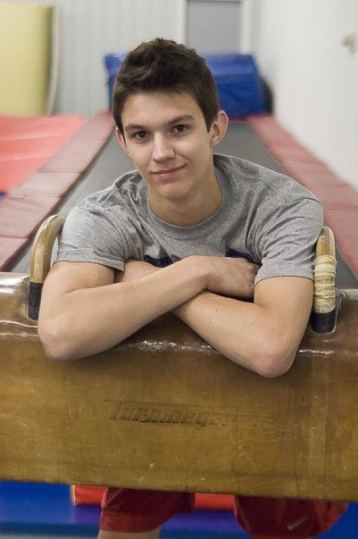 Male model photo shoot of Norman R in Twin Ports Gymnastics