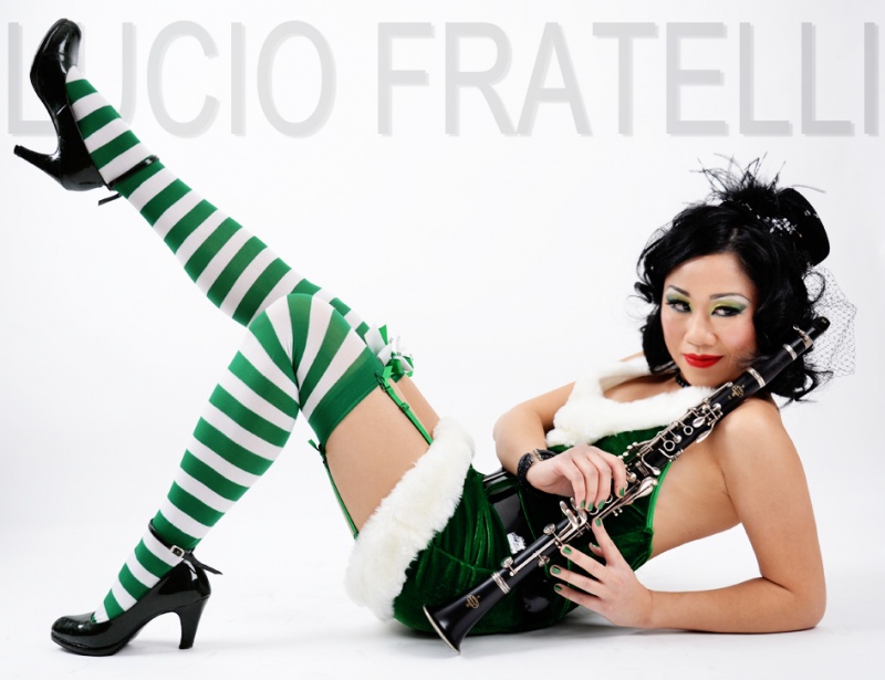 Female model photo shoot of Glam IX Studio and KristenGreen by Lucio_Fratelli 