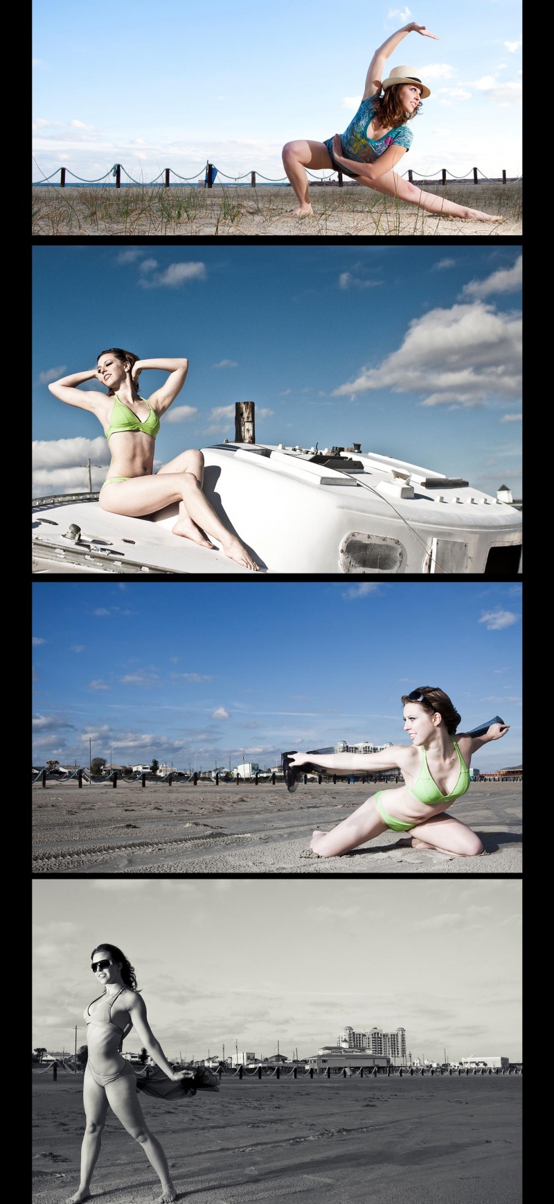 Female model photo shoot of Crystal Belle by Bark Twain in Galveston, TX