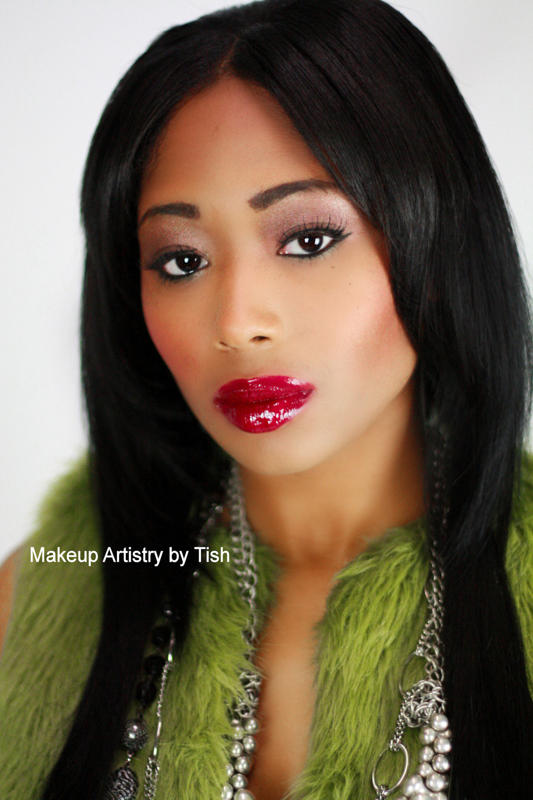 Female model photo shoot of Makeup Artistry by Tish in Richmond, Va.