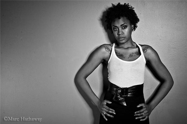 Female model photo shoot of EbonyMonique  by Marc Hathaway