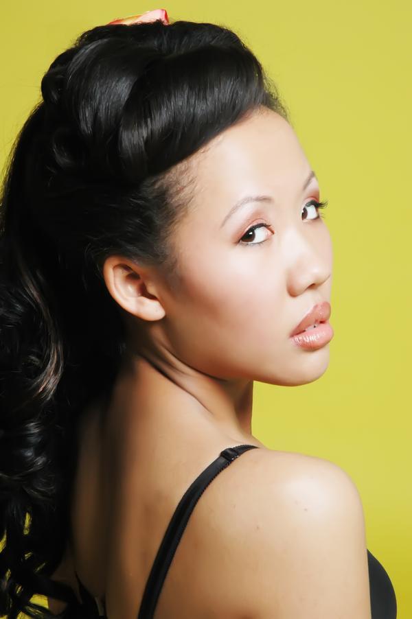 Female model photo shoot of Rose Jacqueline in Atlanta, Ga, makeup by PinUpGirl Cosmetics