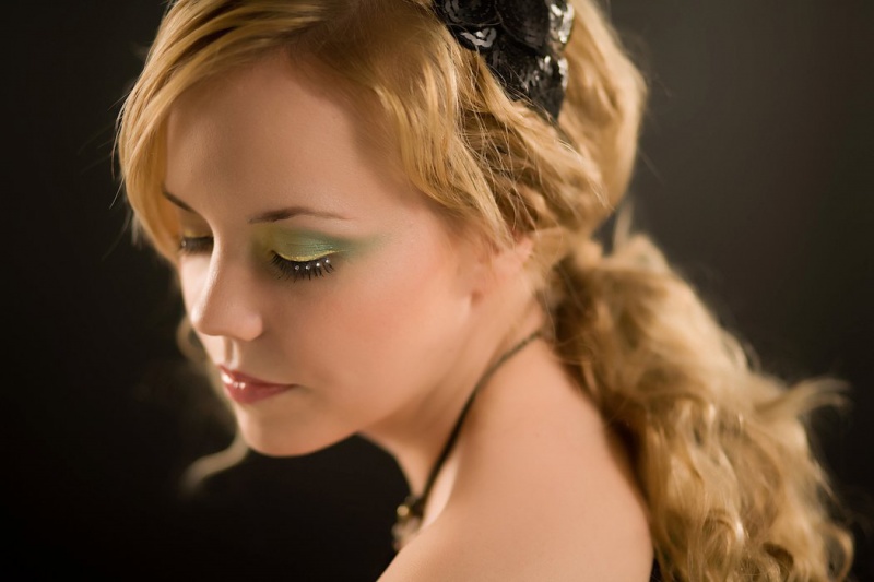 Female model photo shoot of KS Makeup Design by Brian Watt Photography in Lincoln, NE