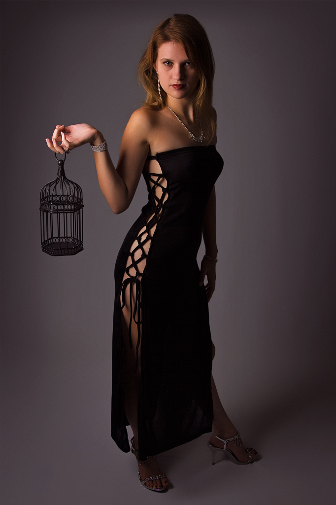 Female model photo shoot of Vampire Jessie by AB Artistry in Forsyth,Missouri