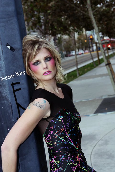 Female model photo shoot of Susie Hereckova in Downtown San Diego