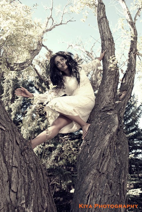 Female model photo shoot of _Illusion_ by Kiya Photography and DVBeauty