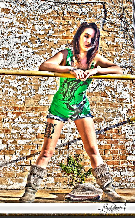 Female model photo shoot of tattooprincess in oconee county