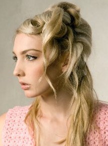 Female model photo shoot of Canary hair and Beauty