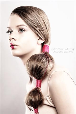 Female model photo shoot of Canary hair and Beauty
