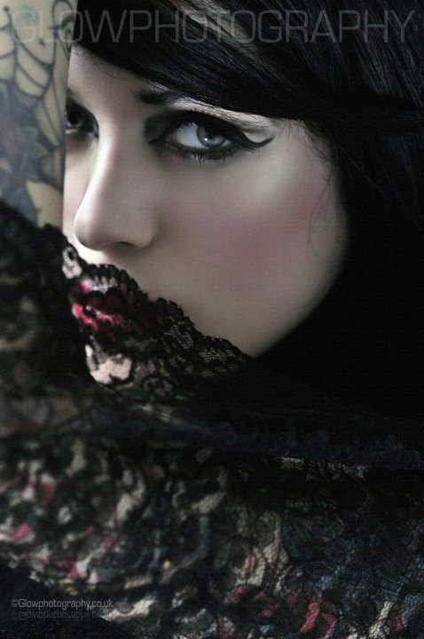 Female model photo shoot of Sirens rising in London 2010