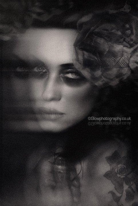 Female model photo shoot of Sirens rising in London 2010