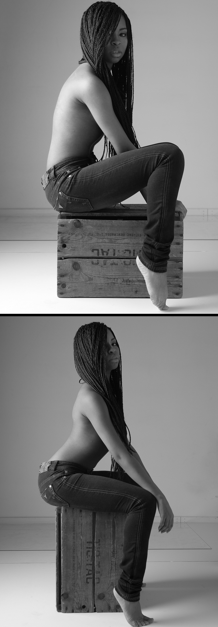 Male and Female model photo shoot of AleSando and KJ KJ in Toronto, Ontario