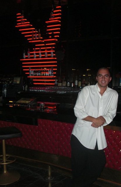 Male model photo shoot of Top Gun JJ in Playboy Club- Las Vegas