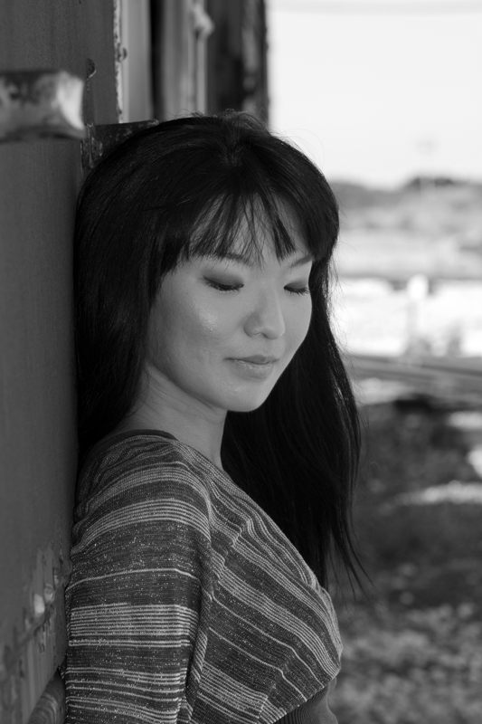 Male and Female model photo shoot of Michael Dlabaj and Sawako Sawamoto in Hawaiian Railway