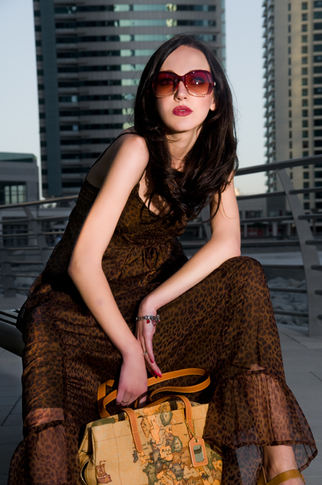 Female model photo shoot of Iryna Bowman by Michael Kruger in Dubai, UAE