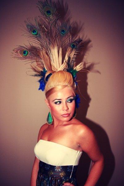 Female model photo shoot of JESSICAPHILLIPS in Paul Mitchell Around the World Hairshow (1st place)