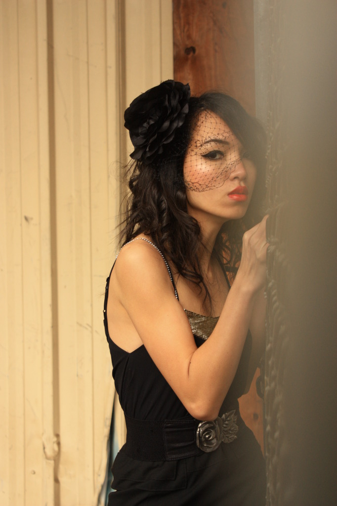 Female model photo shoot of Angel Tran in Norcross, GA, Abandoned Warehouse