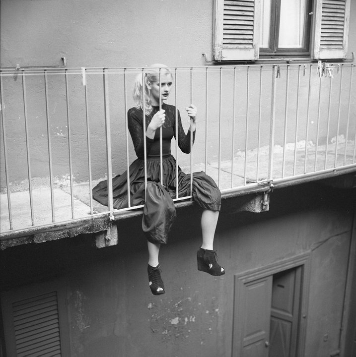 Female model photo shoot of marina barnato milano in Milan