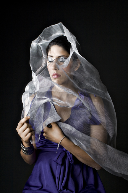 Female model photo shoot of Tanya GV in Washington, DC, makeup by Hautely Kiss Me