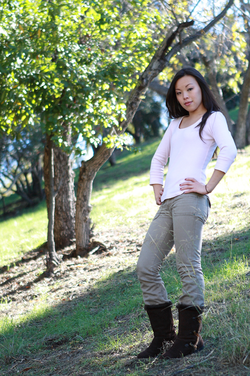 Female model photo shoot of Wendy Wei-Ling Lee in Griffith Park
