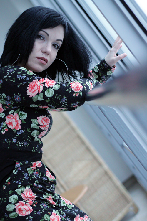 Female model photo shoot of gothicelza in Warsaw/Poland