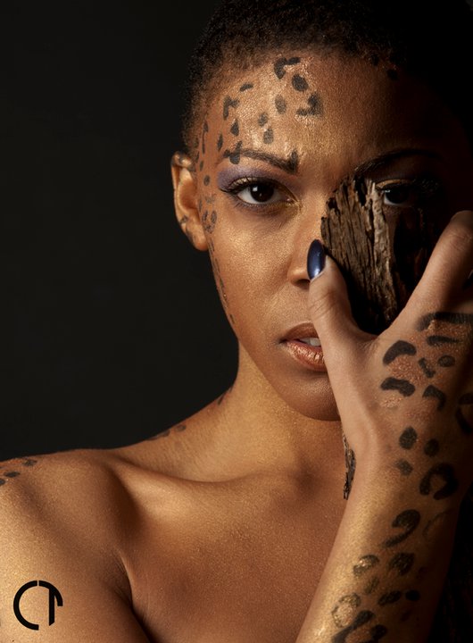 Female model photo shoot of Brenda Halsey, makeup by AMAKACO