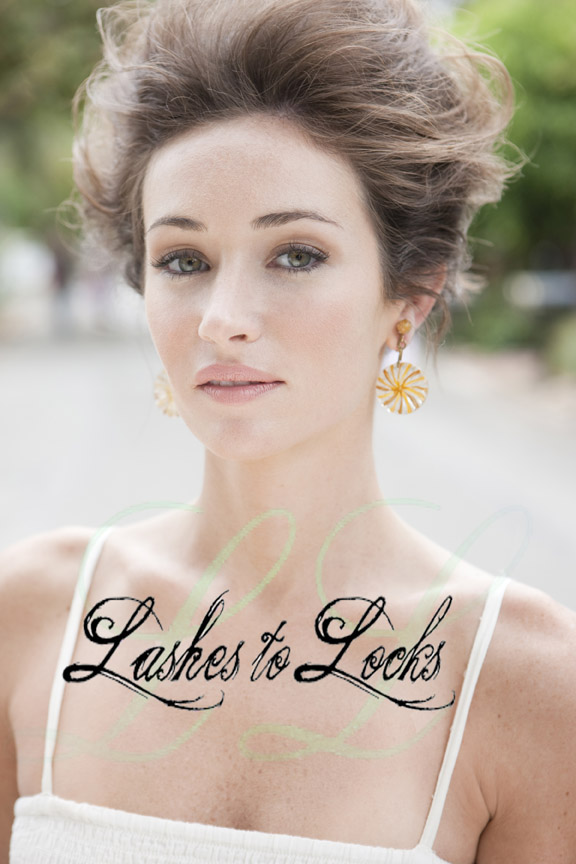 Female model photo shoot of Lashes To Locks
