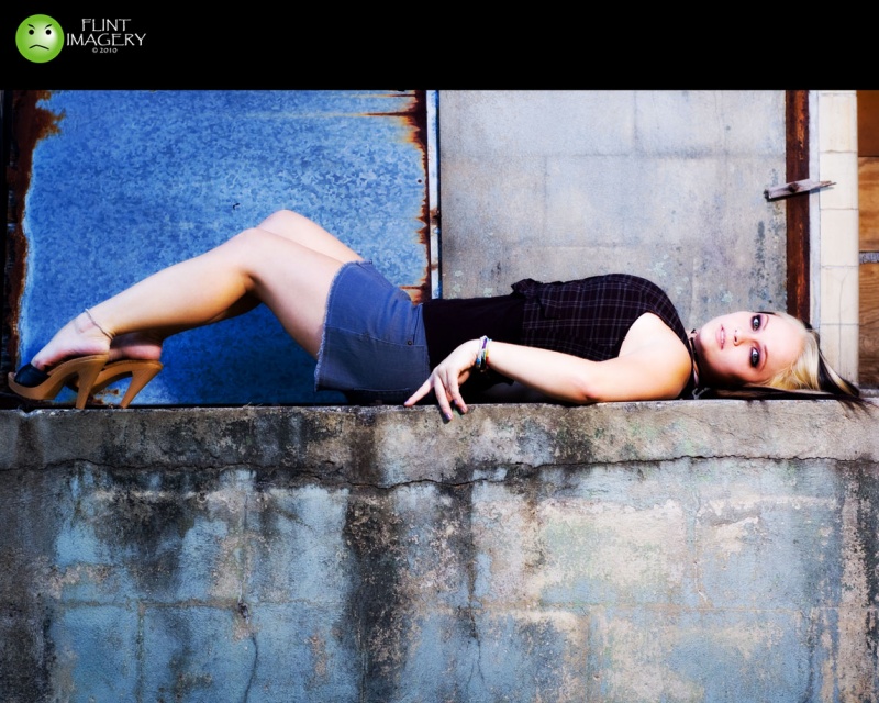 Female model photo shoot of Nikole C by Flint Imagery