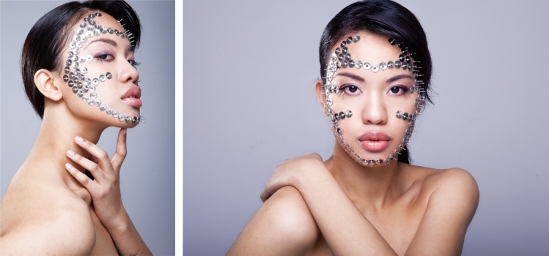 Female model photo shoot of -Kai- and Cassandra Q by EVAN KUMAR in Toronto