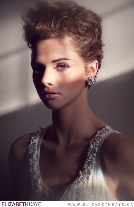 Female model photo shoot of Clover Bridal by Elizabeth Kaye
