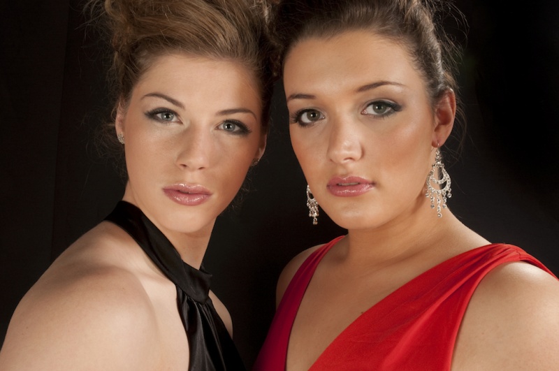 Female model photo shoot of Yvonne Grimshaw Baker, Golden_Eagle and Abigail Rose Hill in Staffordshire University, makeup by unico