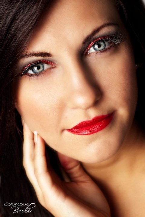 Female model photo shoot of At Katrinas Makeup