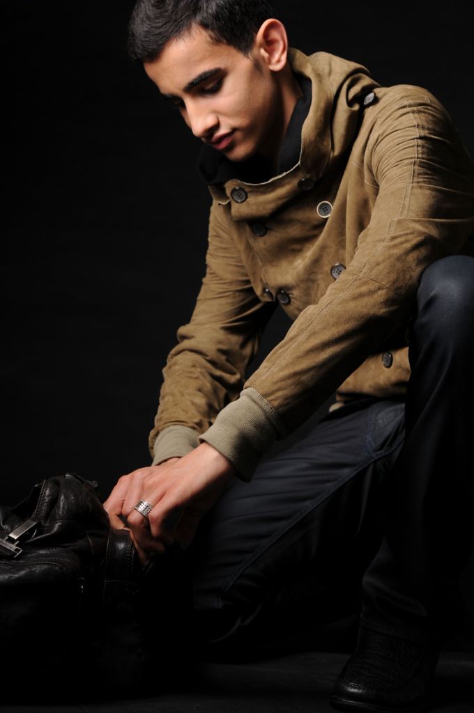 Male model photo shoot of Adam  Oo