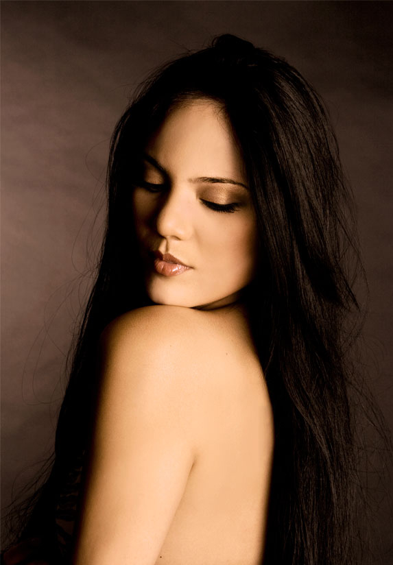 Female model photo shoot of Make up by Tanya