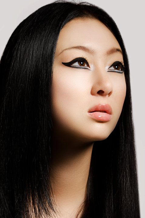 Female model photo shoot of Makeup by Nina G