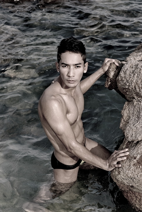Male model photo shoot of KLay K in Bangkok