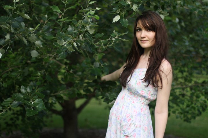 Female model photo shoot of Alison Ottrey in Fitzroy Gardens Melbourne
