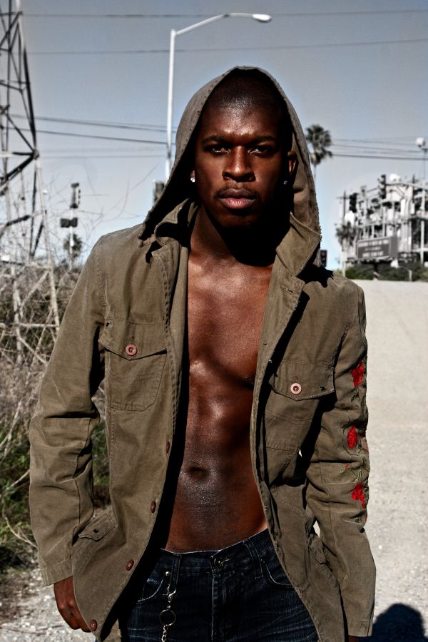 Male model photo shoot of LMarco Smith in PCH, CA