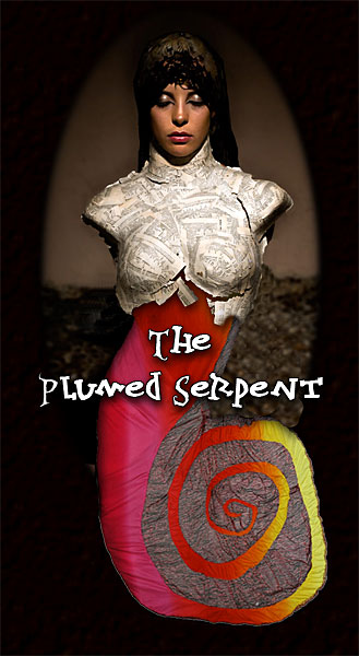 Female model photo shoot of Plumed Serpent