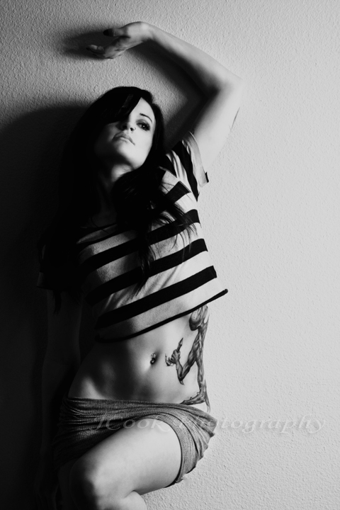 Female model photo shoot of Hallek by JCookPhotography